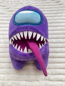 Toikido Among Us Impostor Purple Monster Stuffed Toy Plush approx. 30 cm. Used Please see photos