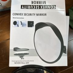 Outdoor security mirror