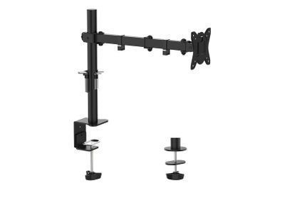 Single Monitor Arm for 13-32 inch, up to 10kg, VESA