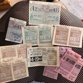 1949/50  Petrol Ration Coupons