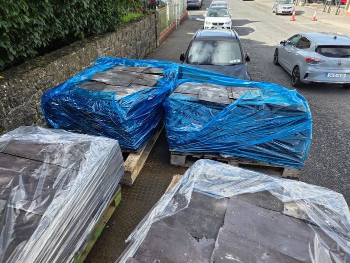 Natural reclaimed slates