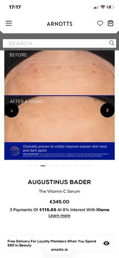 New Augustinus Bader The Vitamin C Serum 30ml