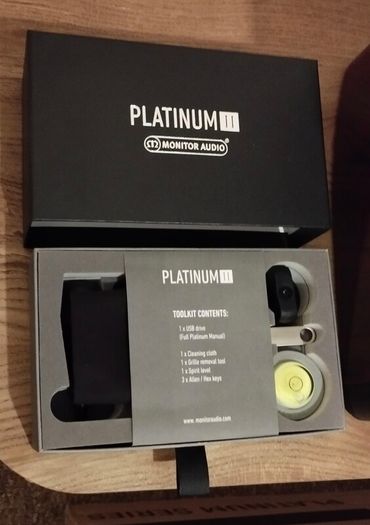 High-End Speakers, Monitor Audio Platinum PL100 II (Including Custom  Stands)