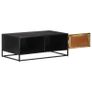 Coffee Table 90x50x35 cm Rough Mango Wood Image 4