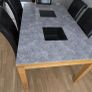 solid wood table and chairs Image 3