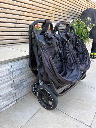 Hauck Uptown Duo Twin Double Pushchair Stroller  Excellent Condition