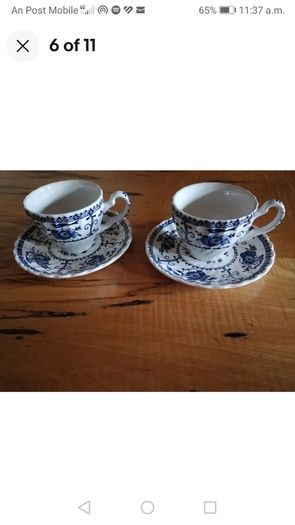 espresso cup and saucer