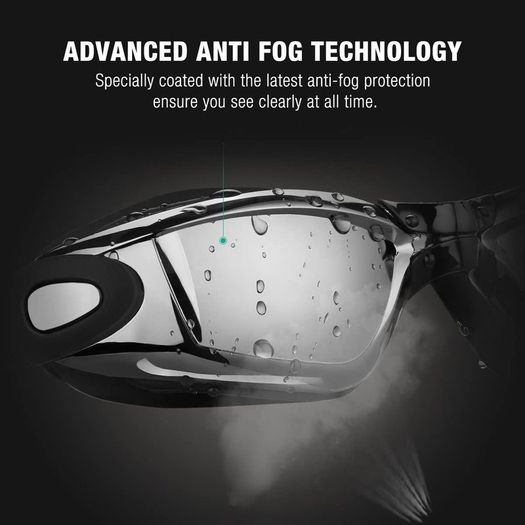 Swimming Goggles Adult Mens Children - Mirror Swim Goggles Anti Fog with UV Protection No Leaking with Nose Clip and Earplugs, Designed for Mens Womens Kids