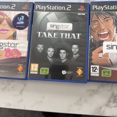 playstation 2 sing star (x3)