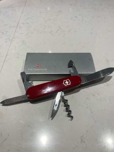 Victorinox Sportsman Swiss Army Knife Classic Red (With Original Box)