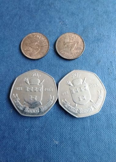 Four  Eire Coins