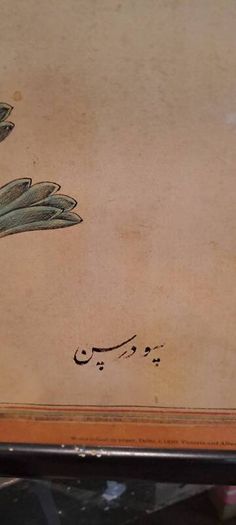 Antique Print Persian