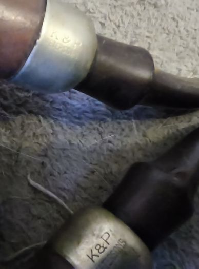 two K&P Peterson pipes