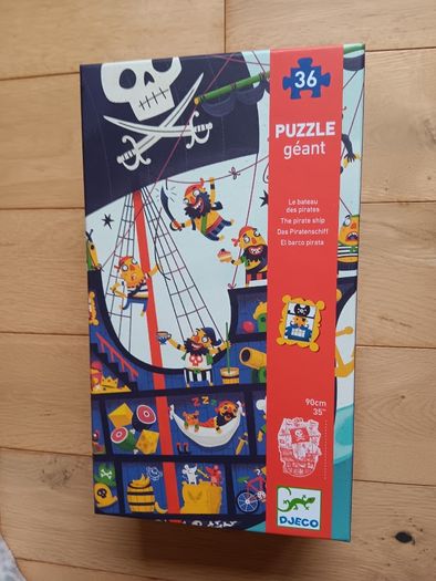 36 piece Jig Saw Puzzle. Geant make. Pirate ship