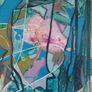 Original Painting Original Floral in Abstract Landscape Pondscape Irish Art Image 6