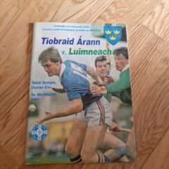 1991 Munster Hurling Final Programme  Tipperary v Limerick