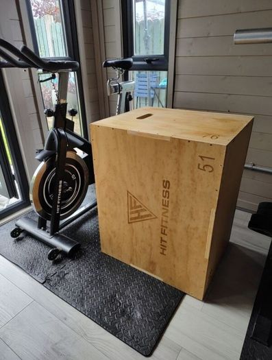 Hit Fitness 3 in 1 Wooden Plyometric Box