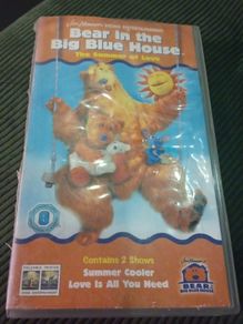 Bear In The Big Blue House Vhs Tape