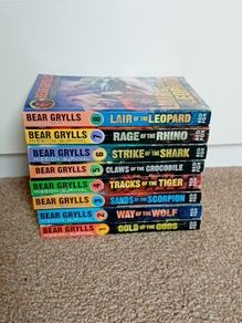 BEAR GRYLLS set of 8 books