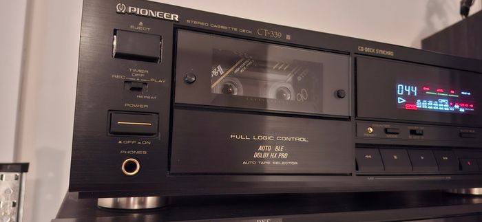 Pioneer CT-339 RS Stereo Cassette Deck