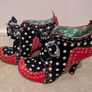 Irregular choice polka dot heels Image 3
