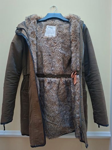 Zara Faux Fur lined Winter Parka