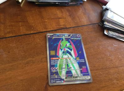 Iron valiant ex Pokemon card