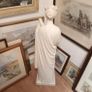 Large Antique Statue of Saint Cecilia 85cm high Image 2