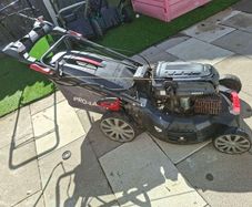 petrol lawnmower with selfdrive