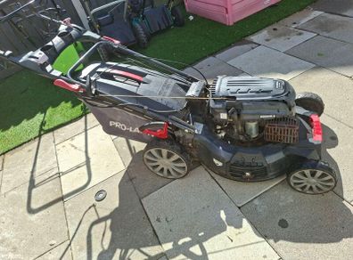petrol lawnmower with selfdrive