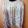 Ted Baker - Luceal Thistle Print Top Blouse - Cream and Floral - UK 10 - RRP 130 Image 3