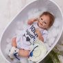 Reborn Doll Boy 20 inch 50 cm Newborn Reborn Baby Dolls Lifelike Real Soft Touch with Hand Rooted Mohair Reborn Babies Toddler (FREE POSTAGE) Image 3