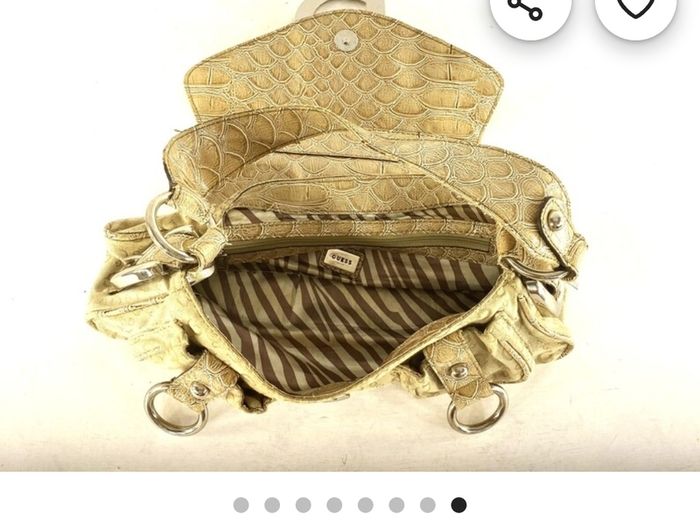 Women's Guess Handbag Beige NWT