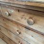 Antique pine chest of drawers Image 2