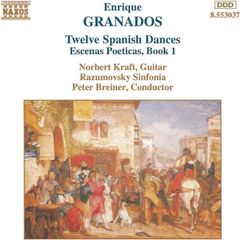 Enrique Granados, Twelve Spanish Dances. CD. Free Postage!