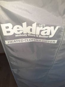 Heated clothes dryer