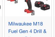 Milwaukee M18 Fuel Gen 4 Drill &amp; Impact Driver Twin Pack M18fpp2a3-502x