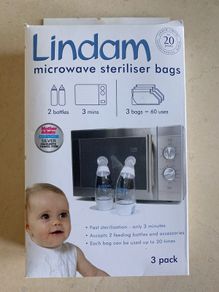 New Lindams Microwave Sterilising Bags