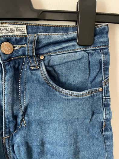 DIESEL JEANS High Waist Skinny Leg Bum Lift Blue Size 26/32!