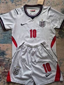 England football jerseys and shorts for boys 7 to 8 years