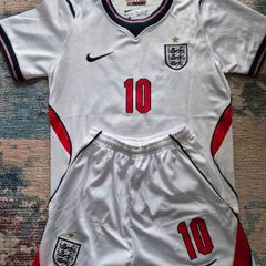 England football jerseys and shorts for boys 7 to 8 years