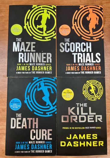 The Maze Runner, Books 1-4 by James Dashner