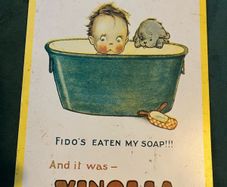 Vintage Vinolia Soap sign