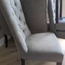 Santino Light Grey Dining Chair  X 6 Image 2