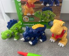 Construct a dinosaur toy - free postage