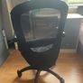 Black Ikea office chair Image 3