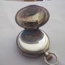 a antique open face solid silver pocket watch Image 2