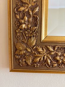 Brass Framed Mirror