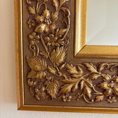 Brass Framed Mirror