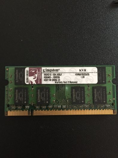 Kingston Ram Memory 2 Gb